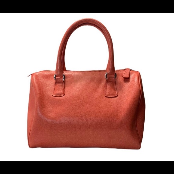 Furla Handbags - Furla Saffiano Leather Boston Bag